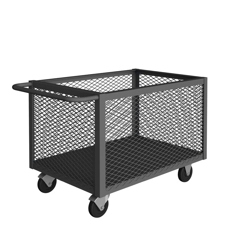 4-Sided Box Truck with Tubular Handle