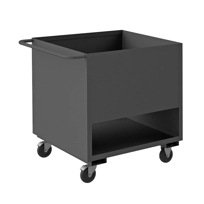 4-Sided Low Deck Truck with 2 Shelves