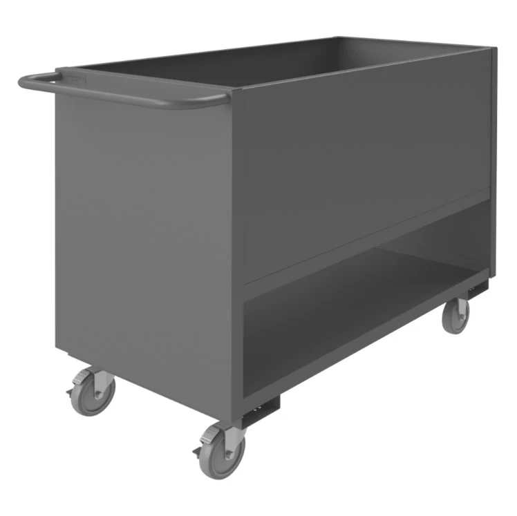 4-Sided Low Deck Truck with 2 Shelves
