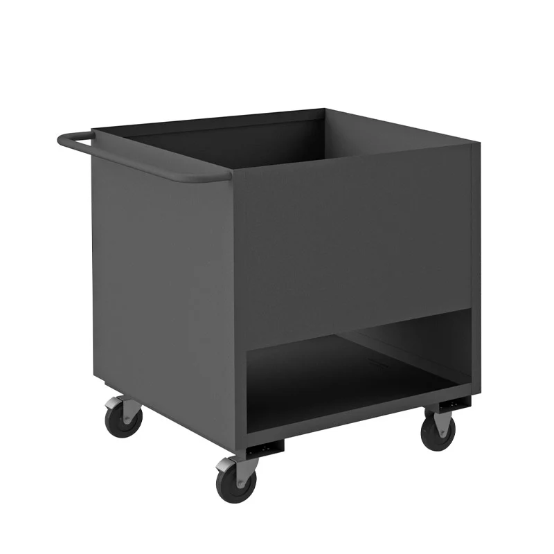 4-Sided Low Deck Truck with 2 Shelves