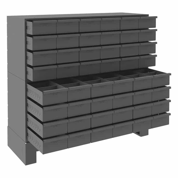 Cabinet with 48 Drawers and Base