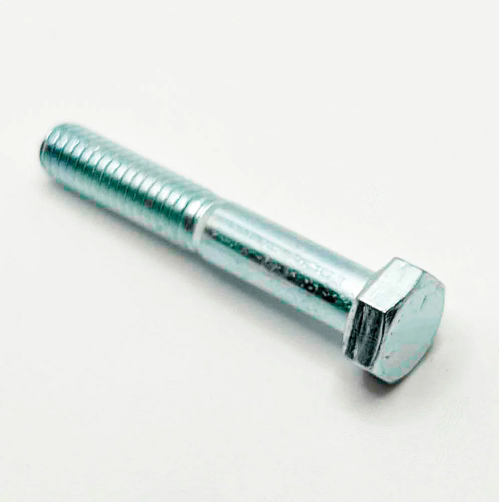 5/16-18 x 2 1/4in UNC Grade 5 Hex Cap Screw Clear Zinc