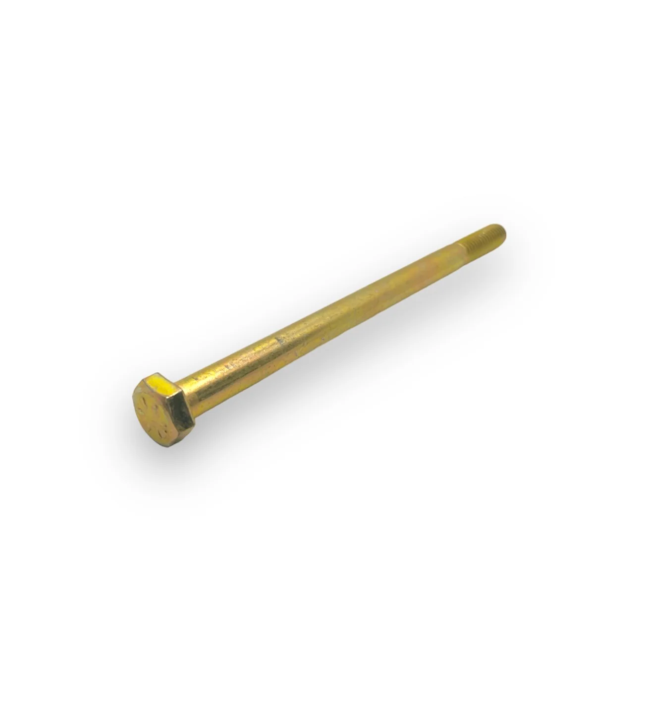 5/16-18 x 6in UNC Grade 8 Hex Cap Screw Yellow Zinc