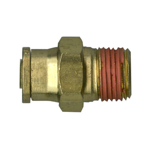 5/32in Tube to 1/16in Male Pipe Brass Push Connector
