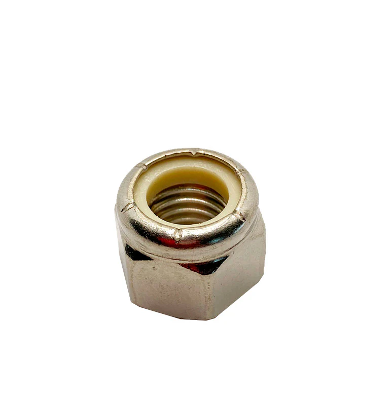 5/8-11in UNC Grade 18.8 Stainless Steel Nylon Lock Nut