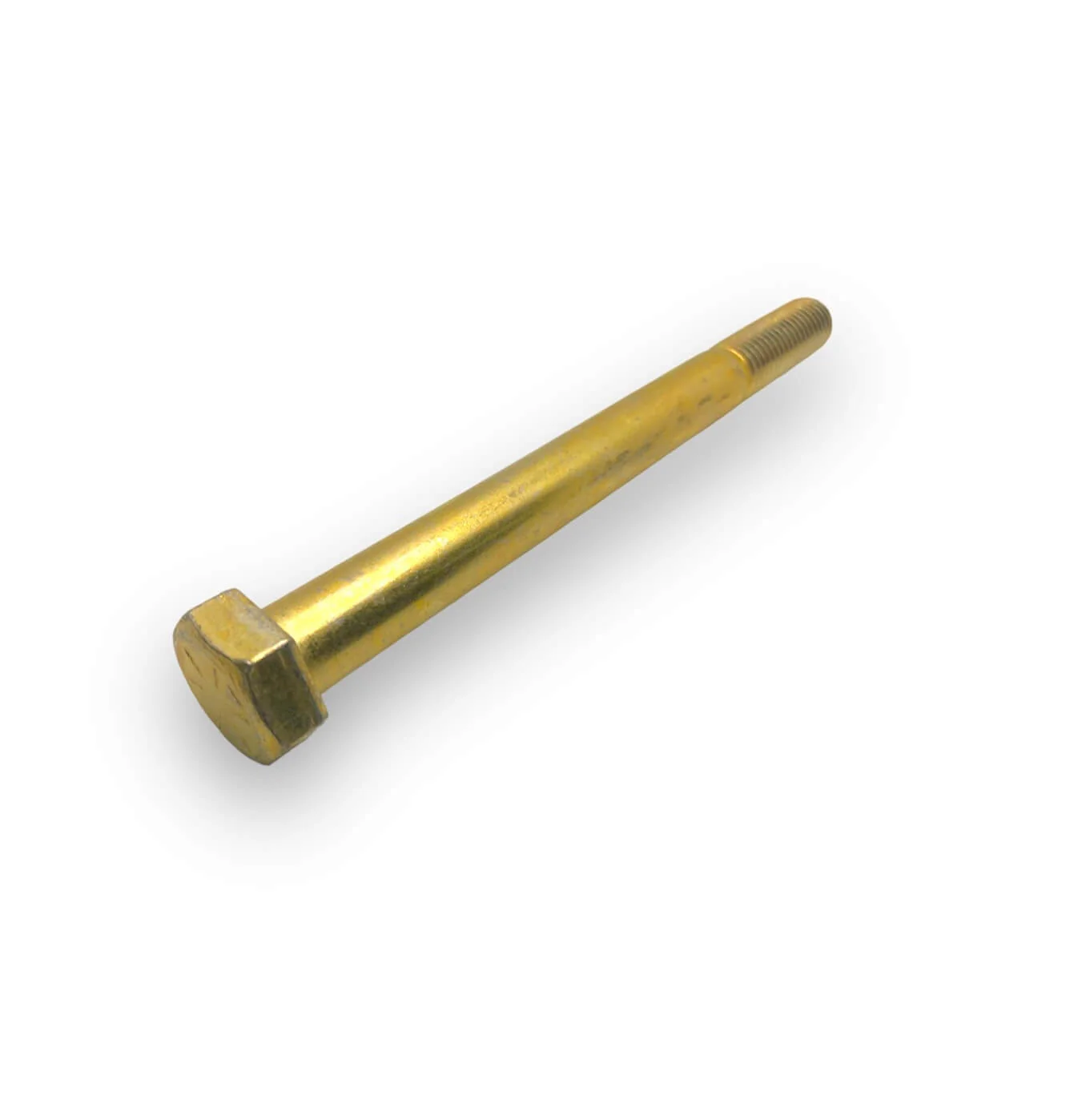 5/8-11 x 7-1/2in UNC Grade 8 Hex Cap Screw Yellow Zinc