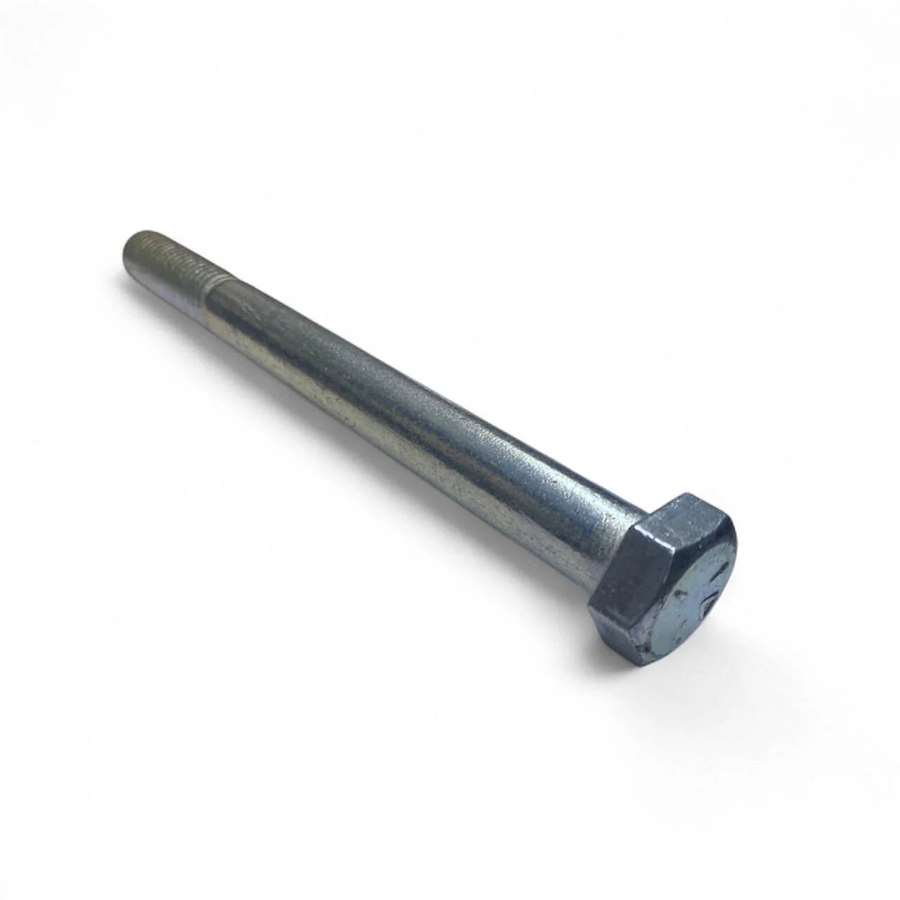 5/8-11 x 9in UNC Grade 5 Hex Cap Screw Clear Zinc