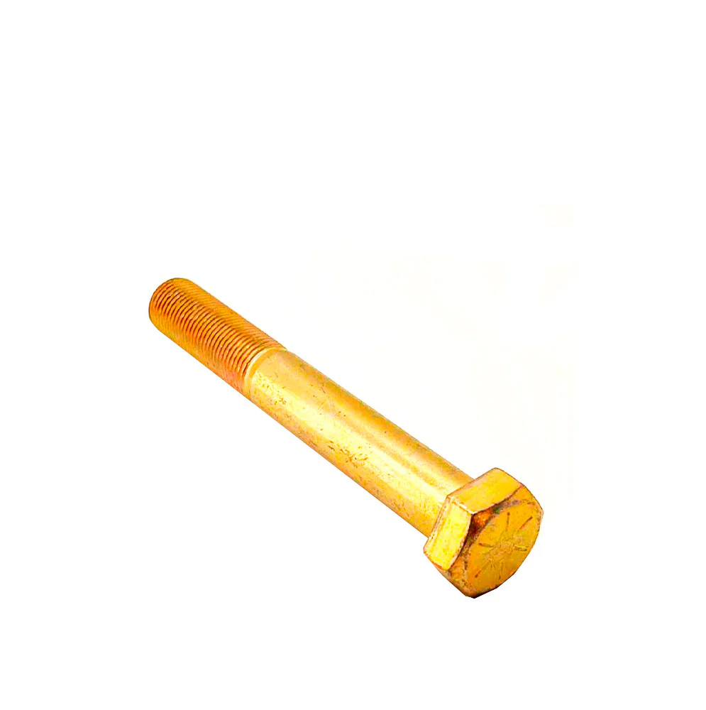 5/8-18 x 4-1/2in UNF Grade 8 Hex Cap Screw Yellow Zinc