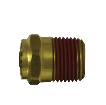 5/8in Tube to 3/8in Male Pipe Brass Push Connector