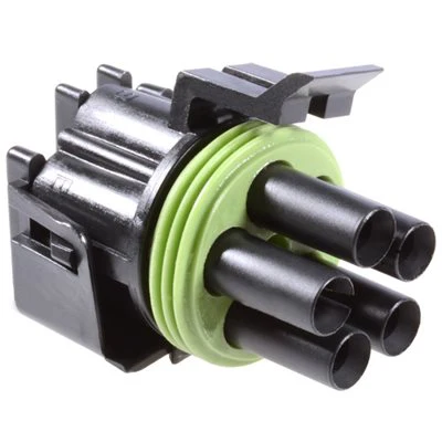 Male 5-Way Round Weatherpack Terminal Shell