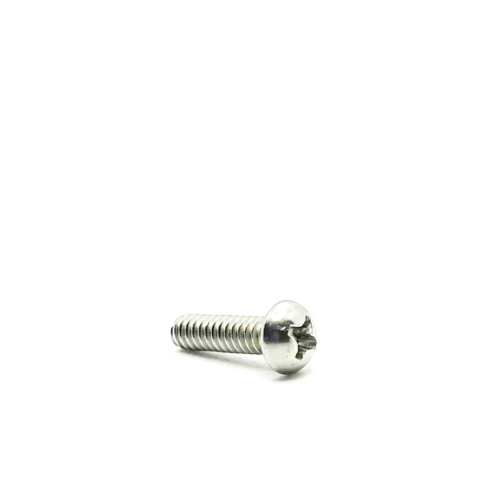 #6-32 x 1/2in UNC Stainless Steel Phillips Round Machine Screw