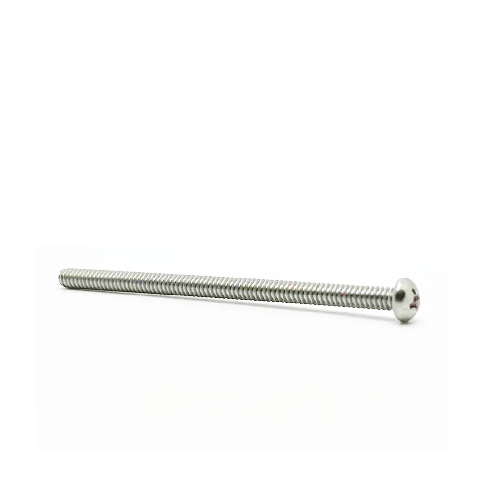 #6-32  2-1/2in UNC Stainless Steel Phillips Round Machine Screw