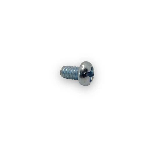 #6-32 x 1/4in UNC Phillips Round Machine Screw Clear Zinc