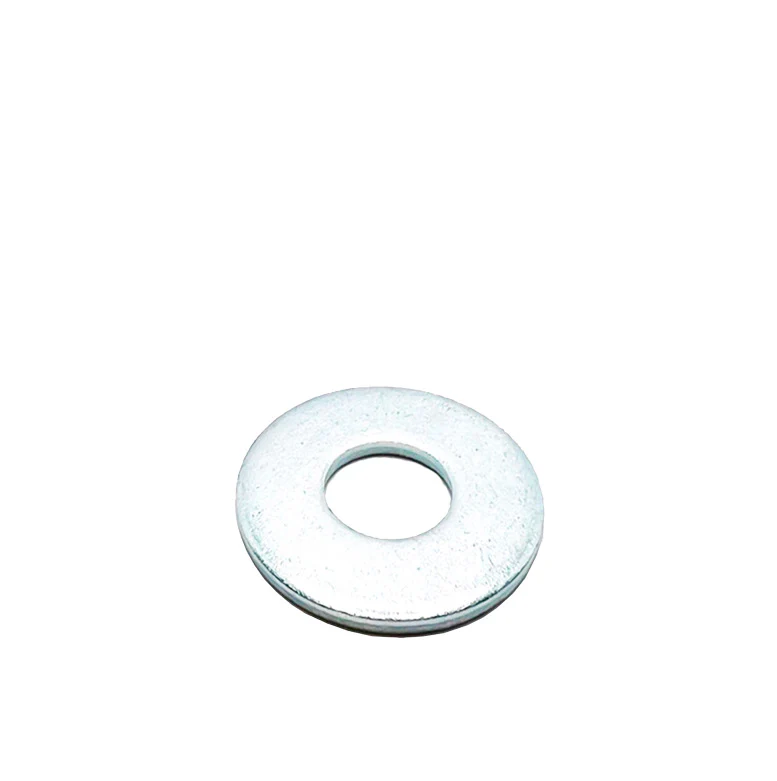 7/16in USS Low Carbon Flat Washer Clear Zinc