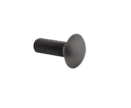 7/16-14 X 1-1/2in UNC Grade 5 Full Thread Carriage / Shaker Screen Plow Bolt Plain Finish