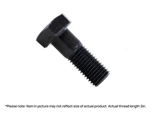 7/8-9 x 6in UNC A325 Structural Bolt Plain Unplated