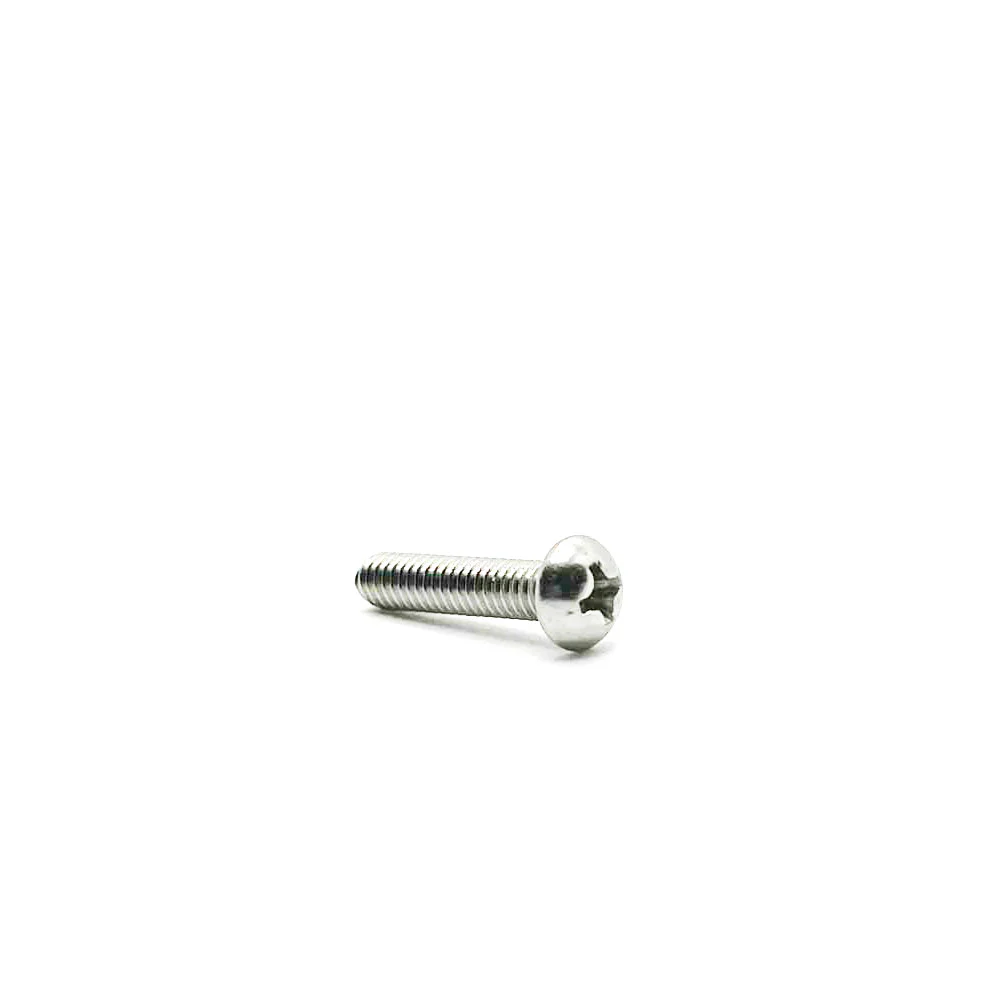#8-32 x 3/4in UNC Stainless Steel Phillips Round Machine Screw