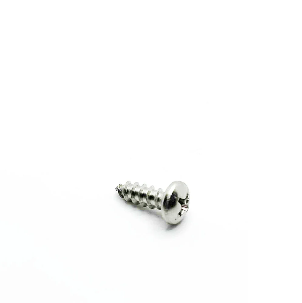 #8 x 1/2in Phillips Pan Tapping Screw Stainless Steel