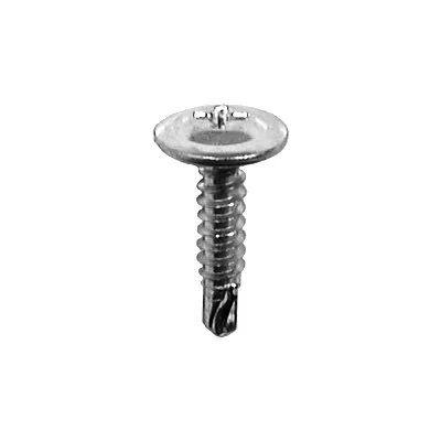 #8 x 3/4in Phillips Round Washer Head Tapping Screw Zinc
