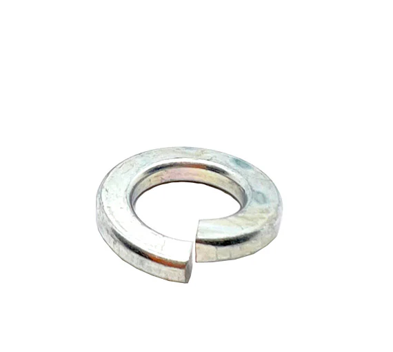 9/16in Regular Low Carbon Split Lock Washer Zinc Plated