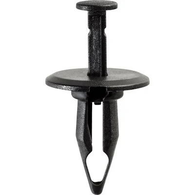 GM Bumper Fascia Retainer Head 1" / Stem Length : 1-7/64" / Shoulder Length : 1/8" Hole Size : 1/2" Black