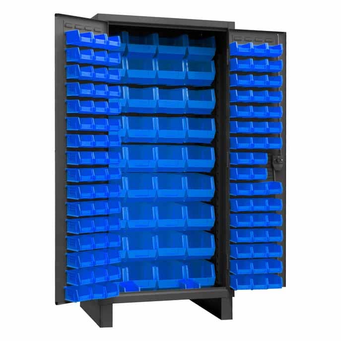 Cabinet with 132 Bins
