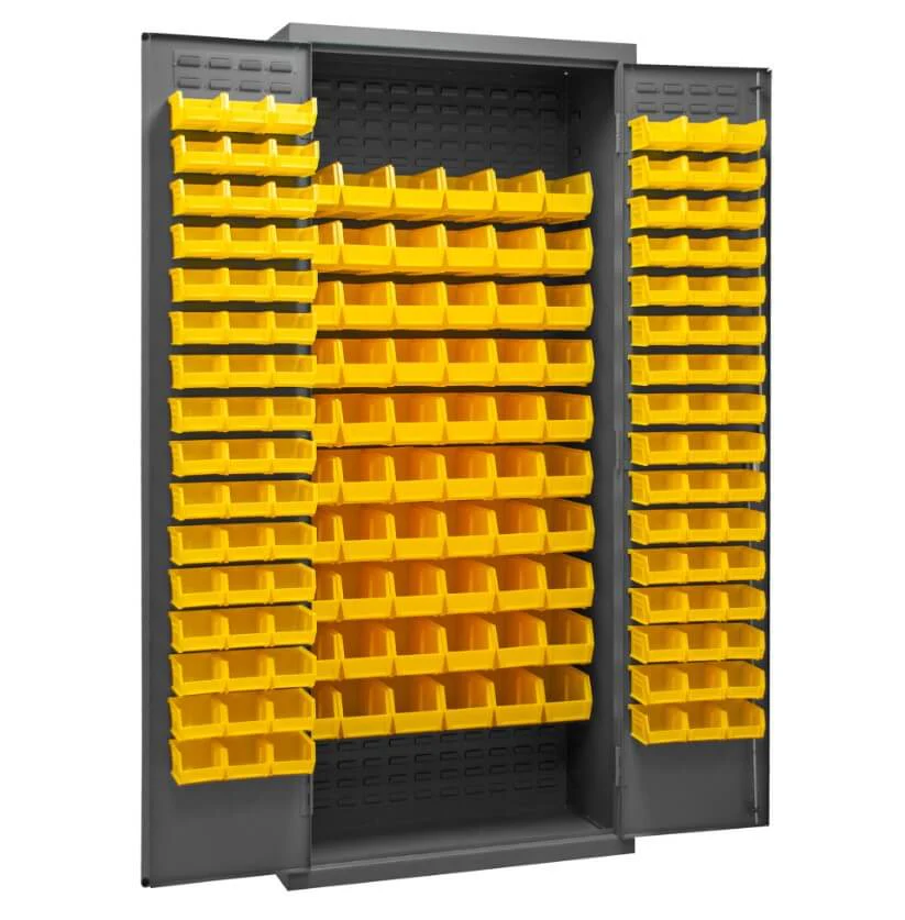 Cabinet with 156 Bins