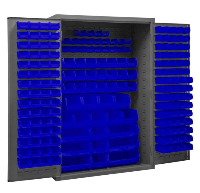 Cabinet with 186 Bins