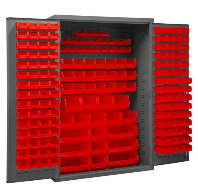 Cabinet with 186 Bins