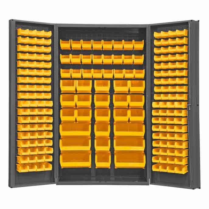 Cabinet with 192 Bins