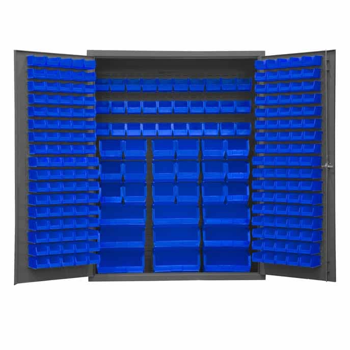 Cabinet with 227 Bins and no legs