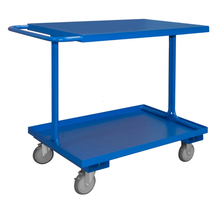 Easy Access Cart with 2 Shelves