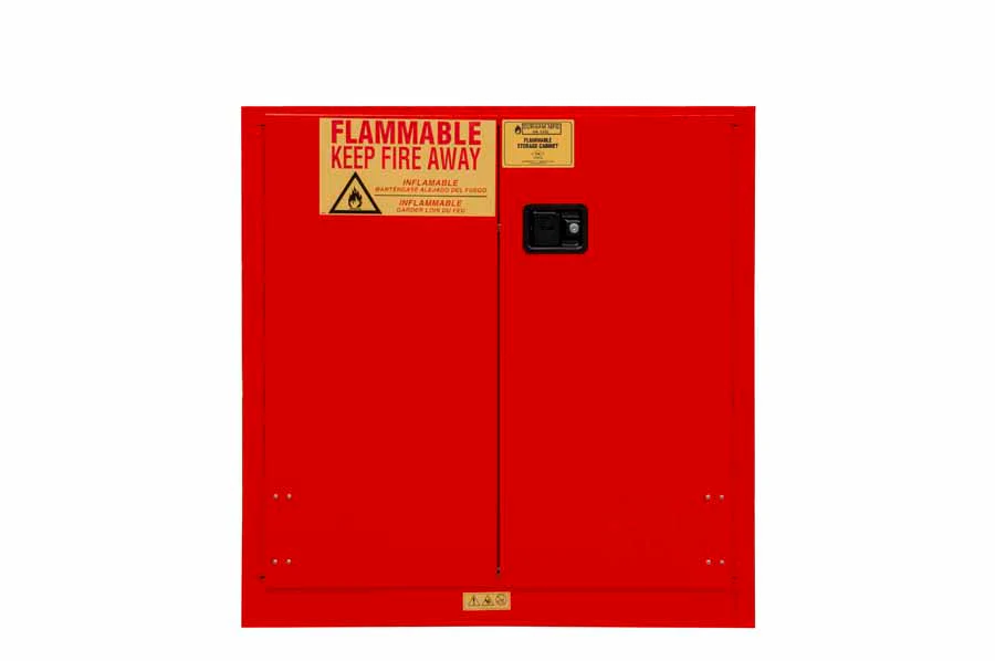 30 Gal. Manual-Close Flammable Storage