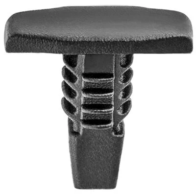 3/16 x 1/2 x 7/16in GM Weatherstrip Retainer Black Nylon