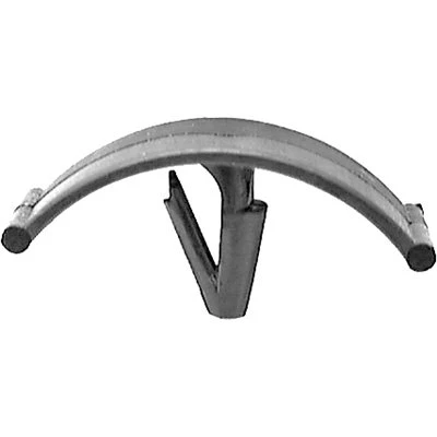 1/2 x 1-1/2 x 5/8in Ford & Chrysler Hood Insulation Retainer Black Nylon