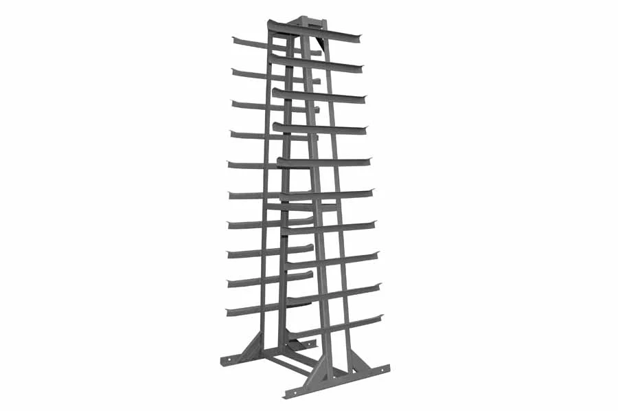 Horizontal Storage Racks, Gray