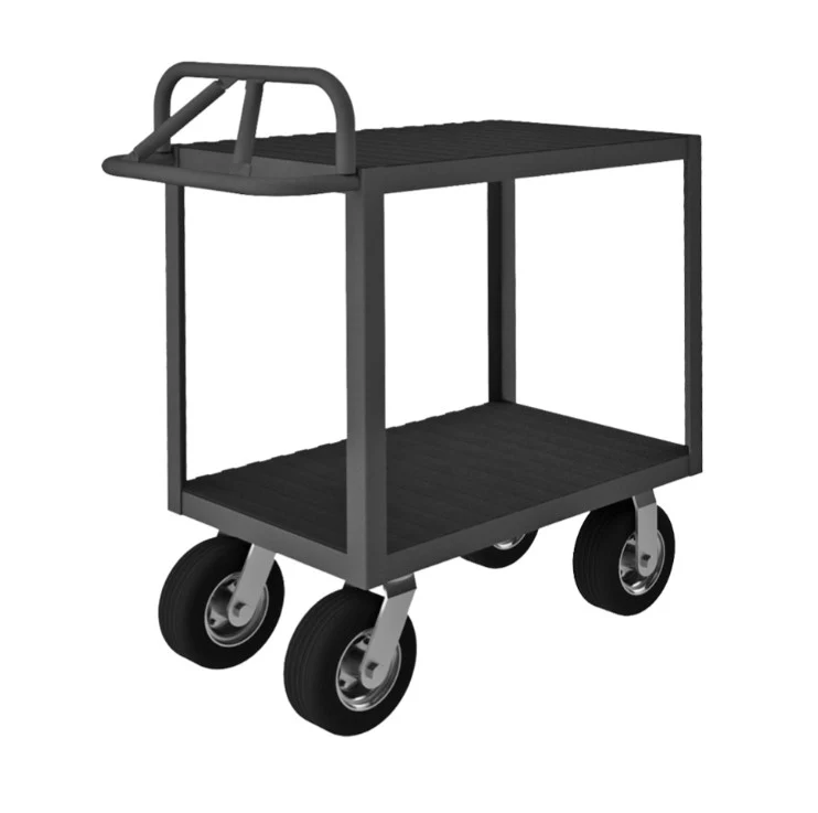 Instrument Cart with 2 Flush Shelves