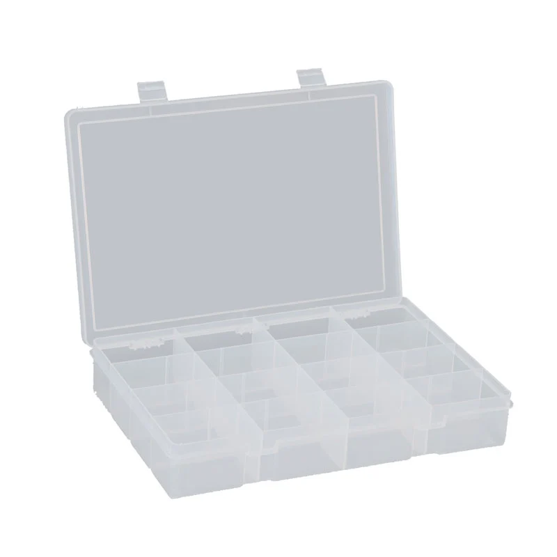 Large Compartment Box with 16 Holes