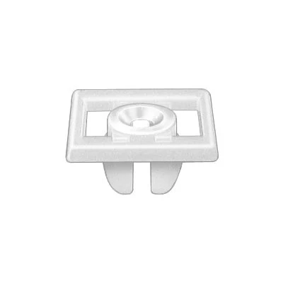 1/4in Square Ford License Plate Nut Nylon