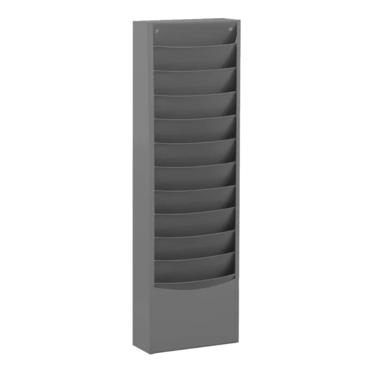 Lit Rack with 11 Pockets