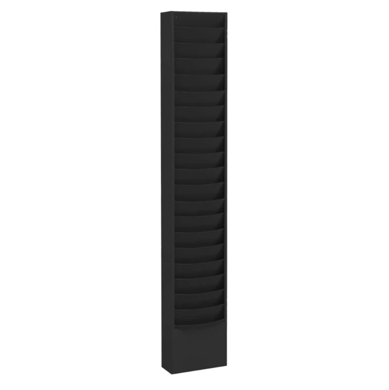 Lit Rack with 23 Pockets