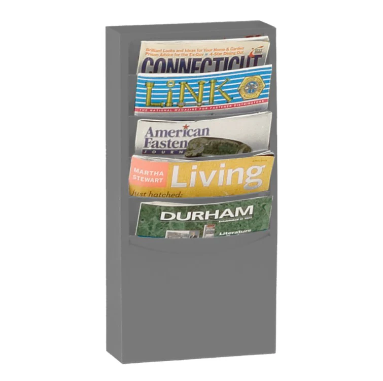 Lit Rack with 5 Pockets