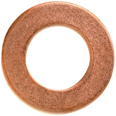 M12 Oil Drain Plug Gasket Outer Diam: 22.28mm Thickness : 1.5mm Copper