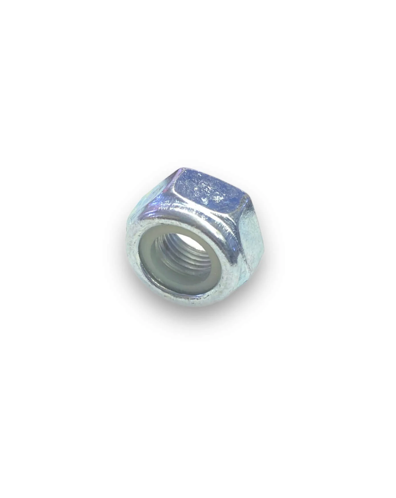 M12-1.25 Class 8.8 Nylon Lock Nut DIN 985-8
