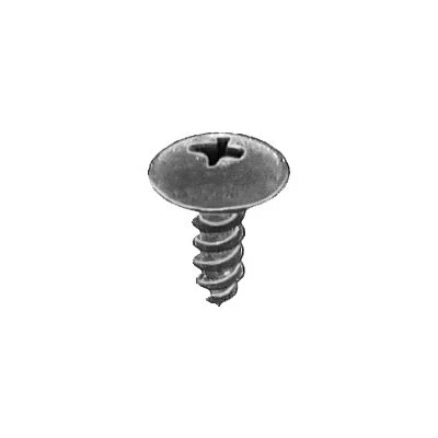 M5 x 15mm Phillips Truss Head Tapping Screw Black Phosphate