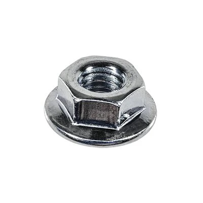 M5-.08 Metric Hex Flange Nut / Across Flats : 8mm Flange Diam : 11.5mm Overall Height : 5mm Zinc