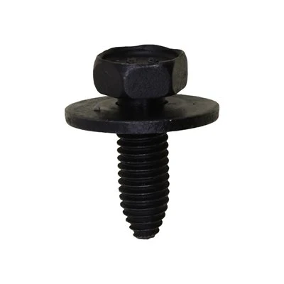 M8-1.25 x 25mm Hex Head Sems Screw Phosphate