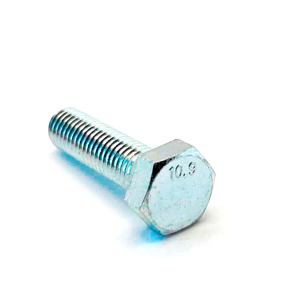 M8-1.25 x 35mm Class 10.9 Hex Cap Screw DIN 933 Full Thread