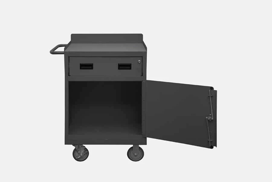 Mobile Bench Cabinet with 1 Drawers and 1 Shelf