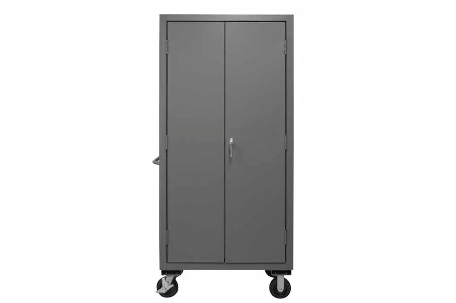 Mobile Cabinet with 12 Bins and 2 Shelves